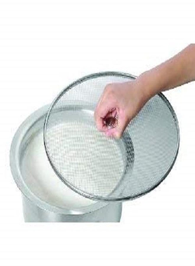 First Front Stainless Steel Multi Purpose Milk Net Cover (Strainer) Set of 4 Piece (7, 8, 9 & 11 Inch) - Silver - Image 2